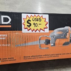 Used RIDGID reciprocating saw