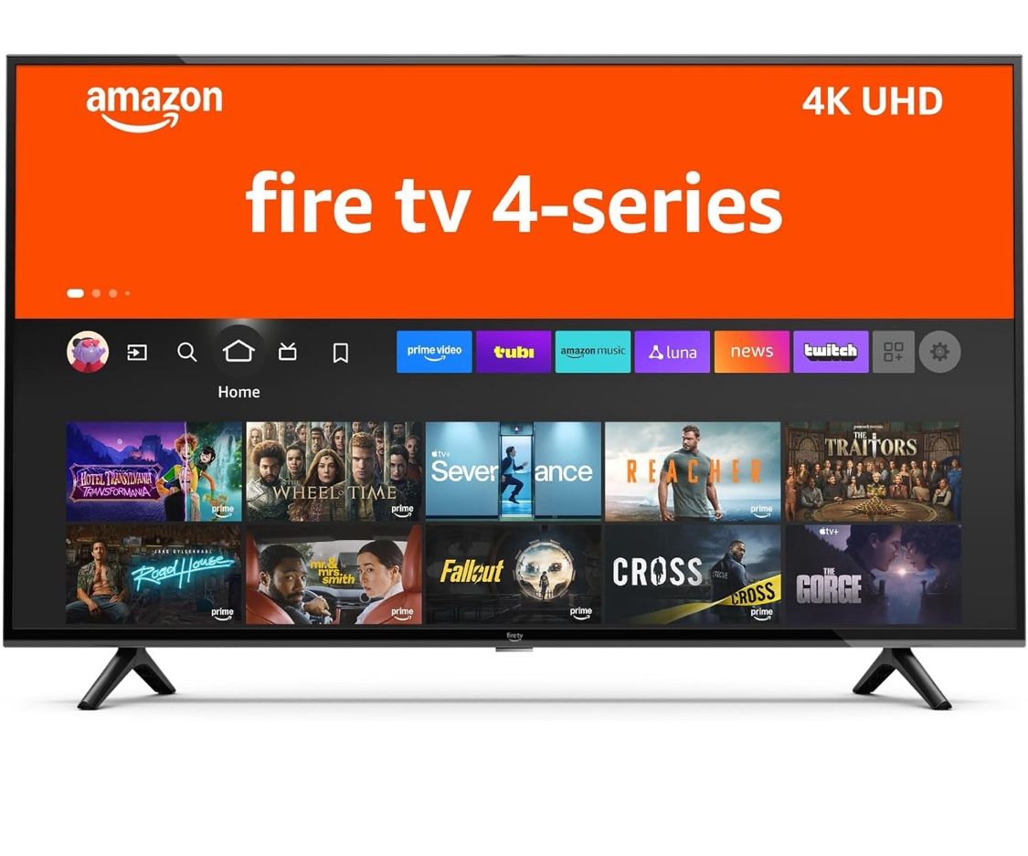Amazon 50 Inch Fire TV 2025 Model 4k Flawless With Extras Added