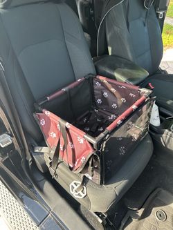 Dog seat carrier