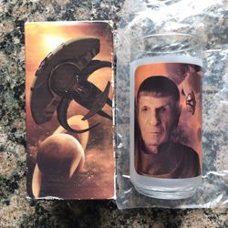 2008 Mr. Spock Star Trek Paramount Collectible Glass 