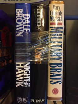 Three like new hardbacks