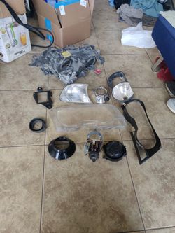 e46 m3 passenger side headlight parts