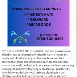 C Bros Pressure Cleaning 