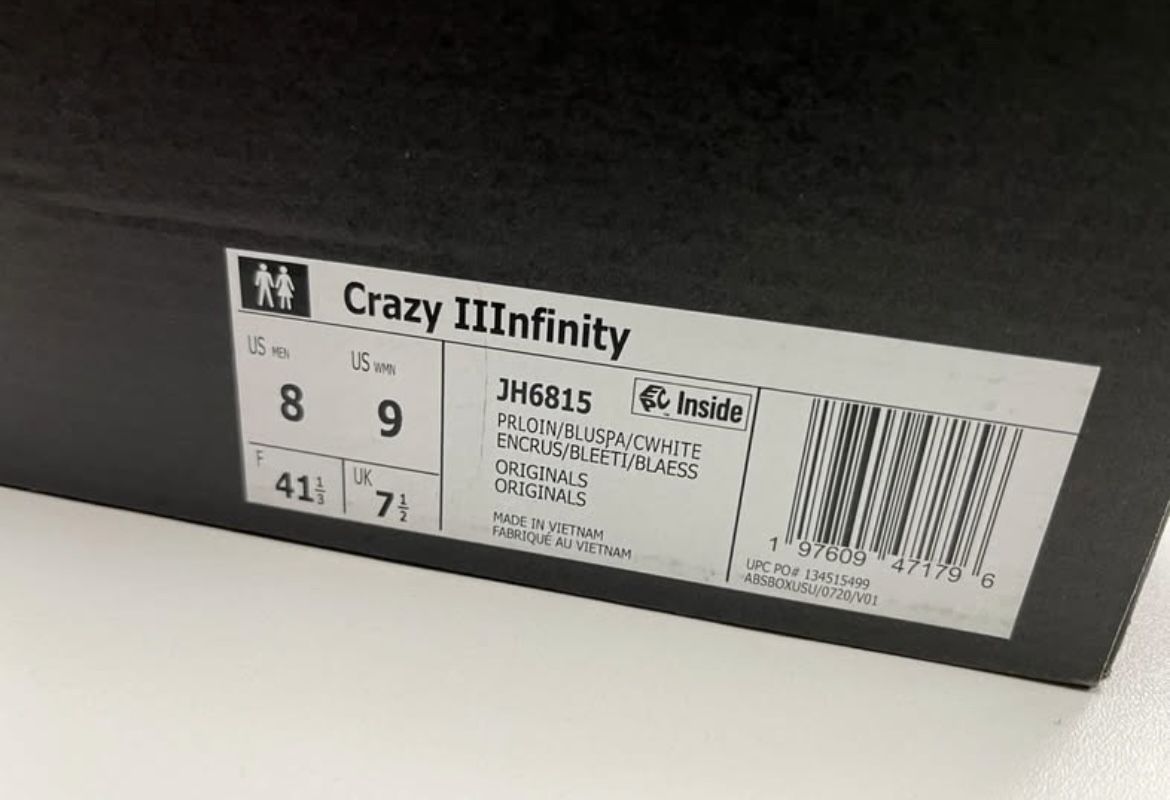 Crazy IIInfinity Size 8