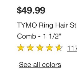 Tymo Hair Straightener Comb