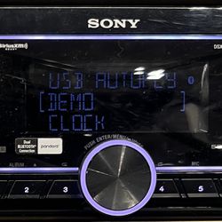 Sony Dw800 Dbl Din Car Stereo 