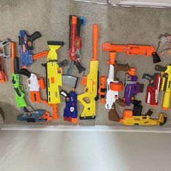 16 Nerf Gun 
