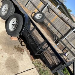 7x12 Tandem Axle Trailer