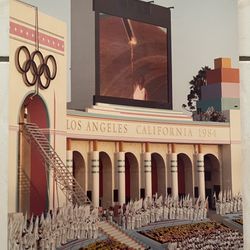4-VTG 1984 LA Olympics Prints 14x10.5 - Signed By Photographer- Flame Lighting