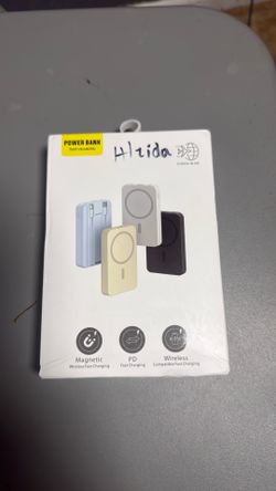 New Magnetic Wireless Power Bank – Fast Charging – MagSafe Compatible