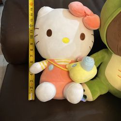 Hello kitty with a camera bag $1