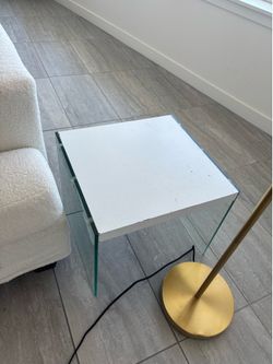 White side table