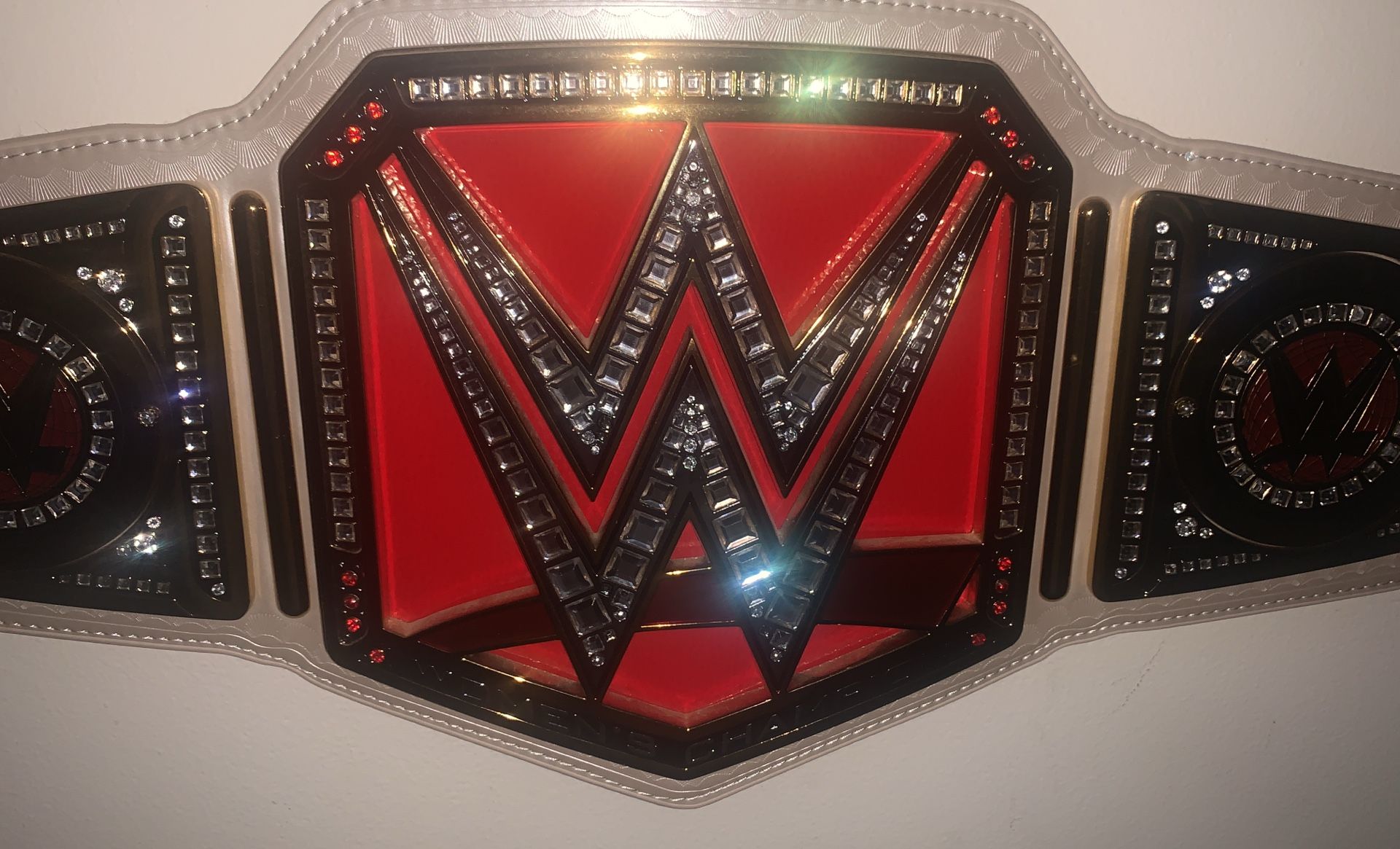 WWE Womens Raw Red Championship Belt 2016 Real Adult Size New