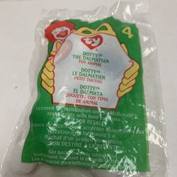 1996 McDonald’s Ty Teenie Beanie Baby Dotty The Dalmatian