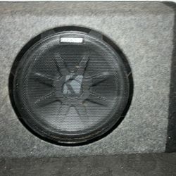 Kicker PT250 Bass Station 10 “ Speaker with built In amplifier
