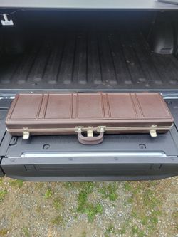 Brown Hard Shell Gun Case