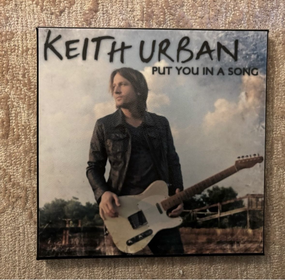 Keith Urban - ‘Put You In A Song’ Art Album Cover Canvas