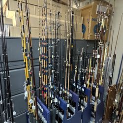 Lots Of Collectible Vintage Fishing Gears, Lures, Rods, Reels, Etc.