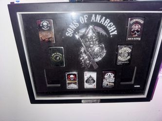 Sons Of Anarchy First 9 Collection With Display Case