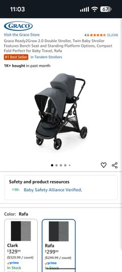 Graco Ready2Grow 2.0 Double Stroller