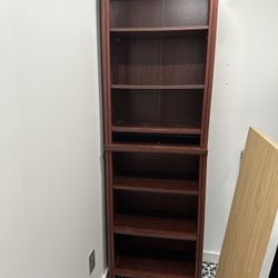 $10 Mahogany Color Shelves 