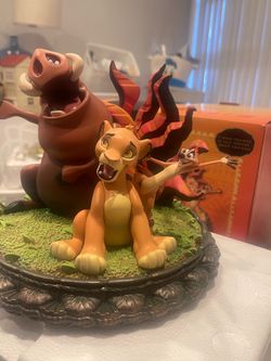 Disney parks lion king statue figurine musical brand new