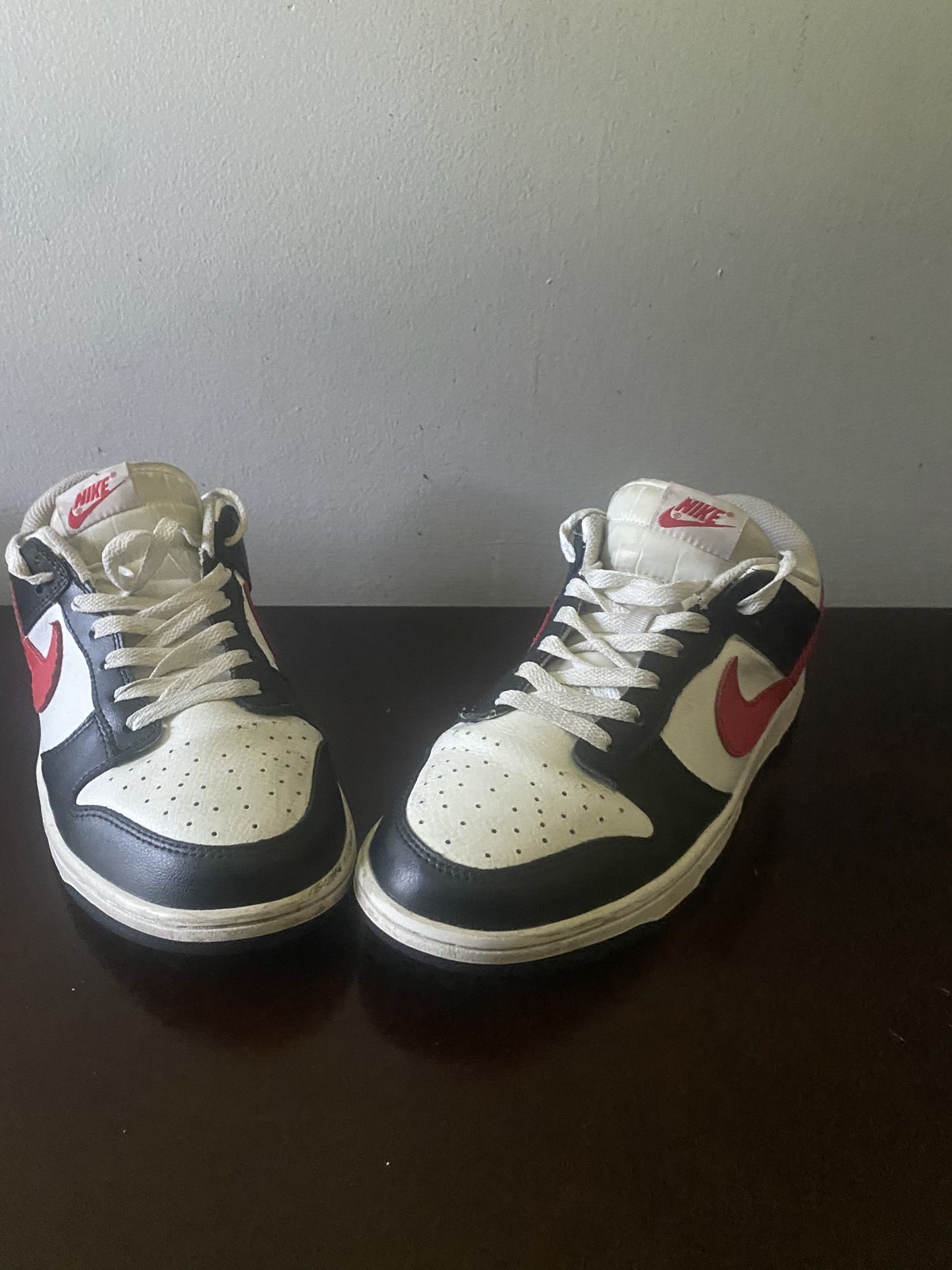 Nike Red And Black Dunks