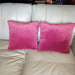 West Elm Velvet Accent Throw Pillows