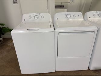 GE Top Load Washer and Dryer Set