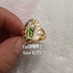 Gold Plated Ring/Anillo De Oro Laminado