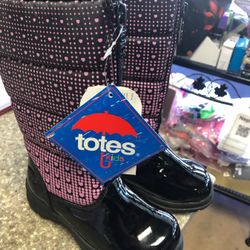 You totes girls snow boots size 12