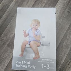 2 In 1 Training Potty New