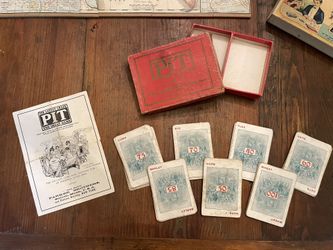 1903 Parker Bros "Pit" a Wall St traders Card Game Antique VTG