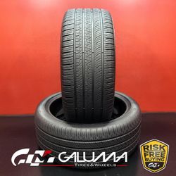 2X Tires LikeNEW Pirelli P Zero All Season Run Flat Elect PNCS 265/40R21 #87675