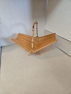 Mid Century Folding Fruit Basket 