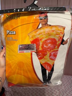Spirit Pizza Slice Halloween Costume One Size