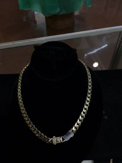 14k Cuban Necklace 