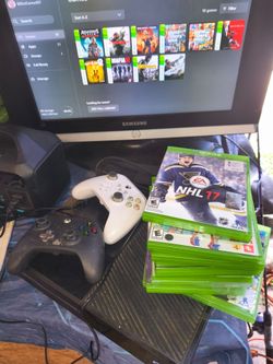 Xbox One Console Bundle with Controllers and Games