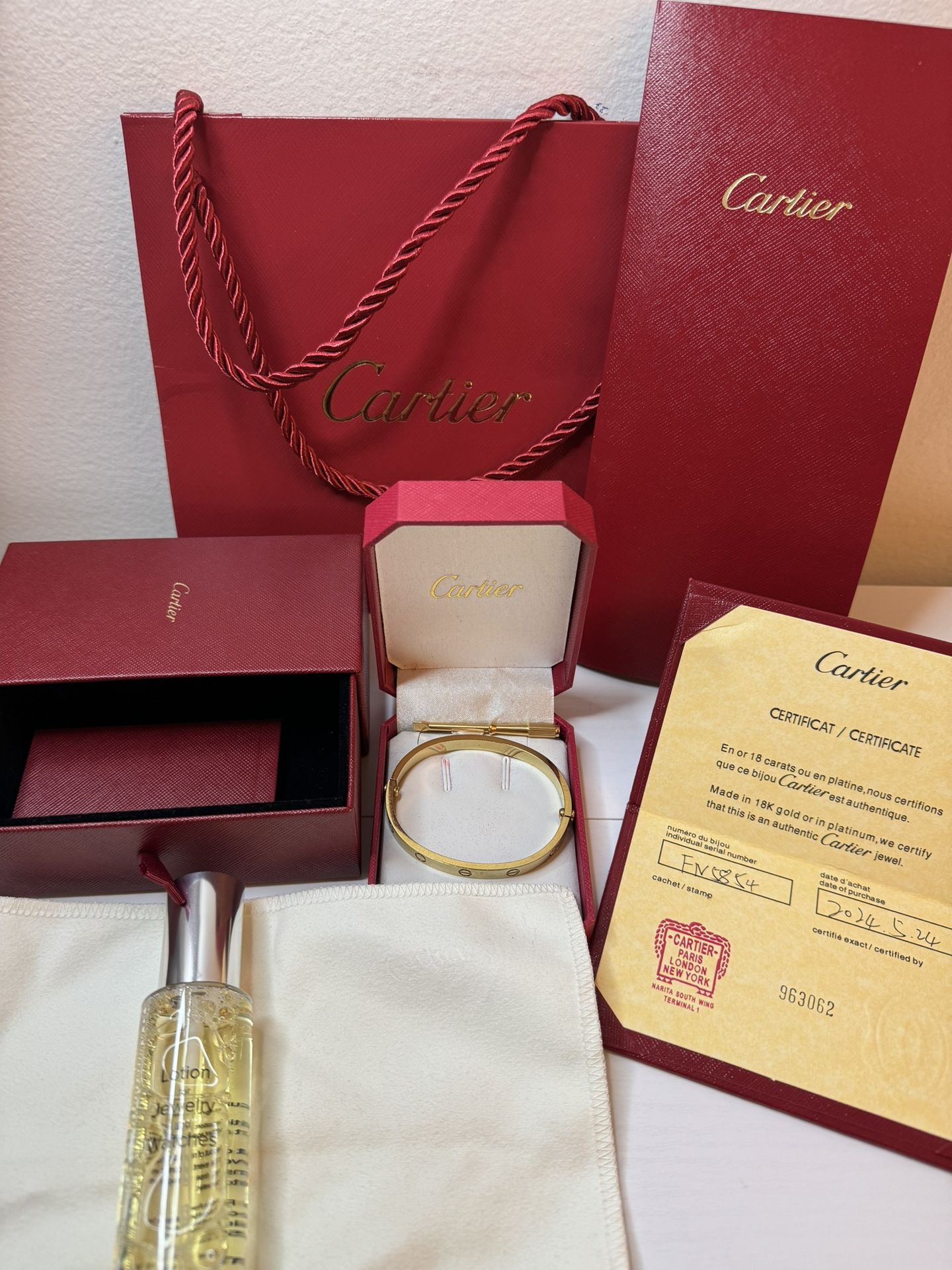 Cartier Classic Love Bracelet