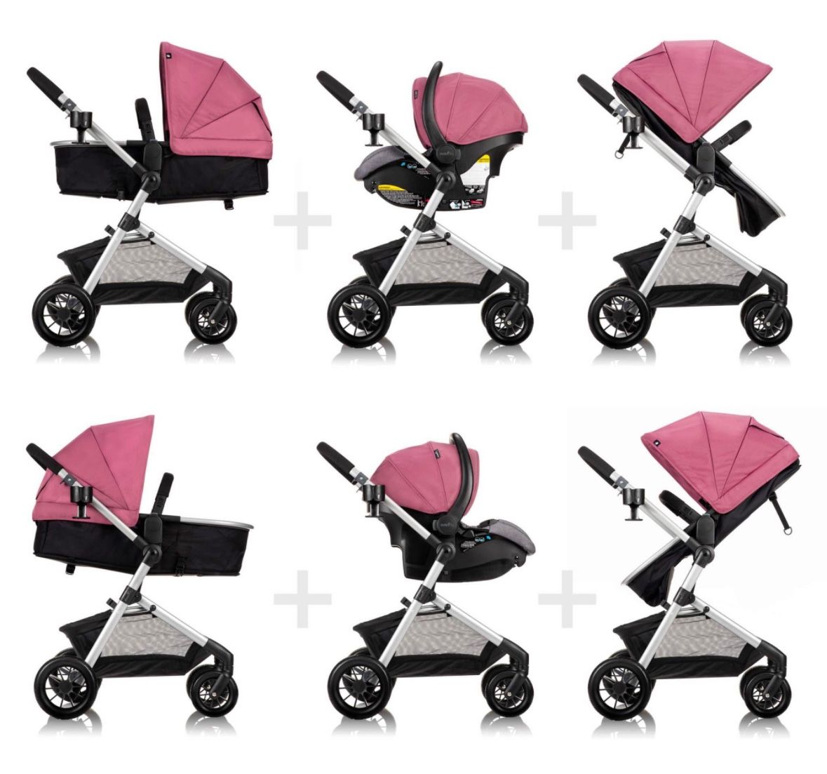 Even Flo pivot travel system