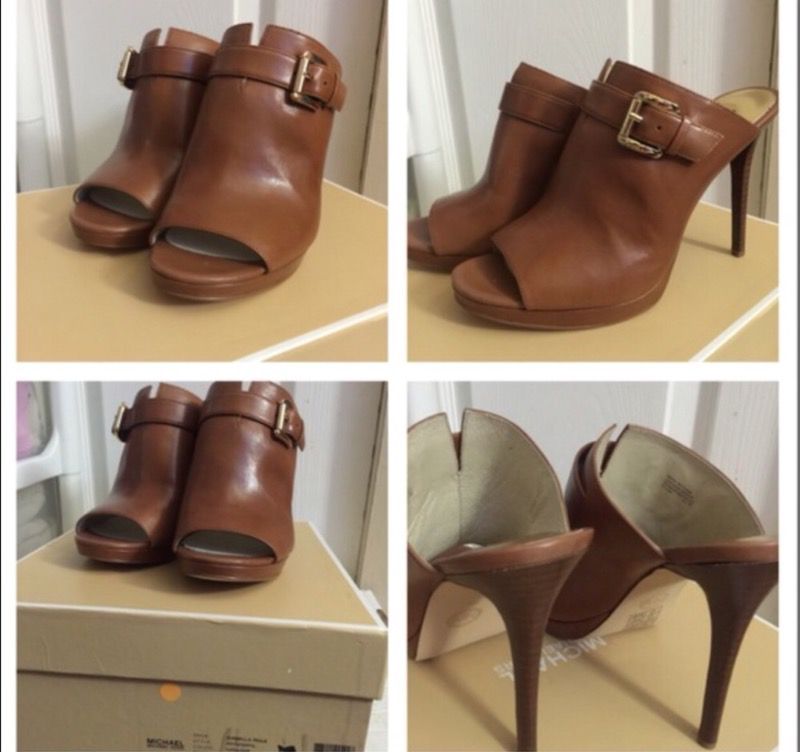 Michael kors brown shoes size 8.5 make me an offer the regular price is $165
