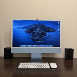 iMac M1 Blue color edition