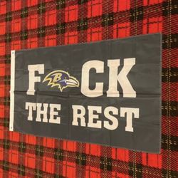 Brand New Baltimore Ravens Banner Flag 