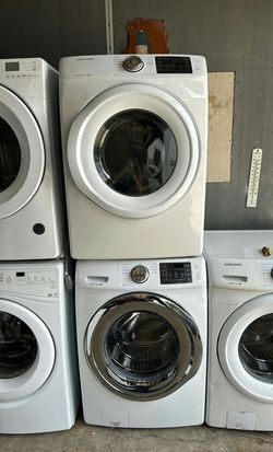 Samsung Front Load Set - Large Capacity Sensor Dry