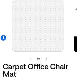 Carpet Chair Hard Plastic mat 