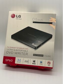 LG SP60 Ultra Slim Portable DVD Writer