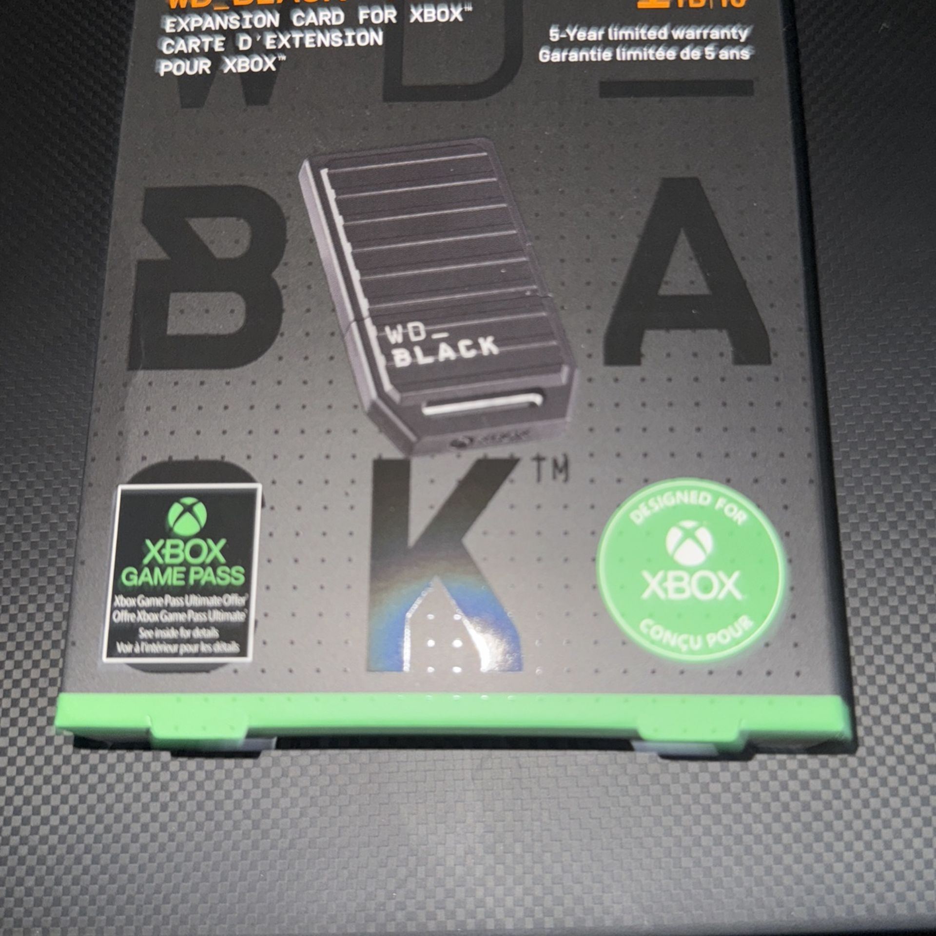 WD_Black Space C 50 Expansion Card For Xbox 1T