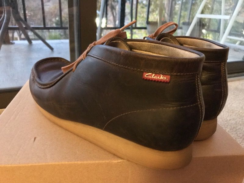 Clarks Stinson Wallabee Boots, Size 11.5 for Sale in MA OfferUp
