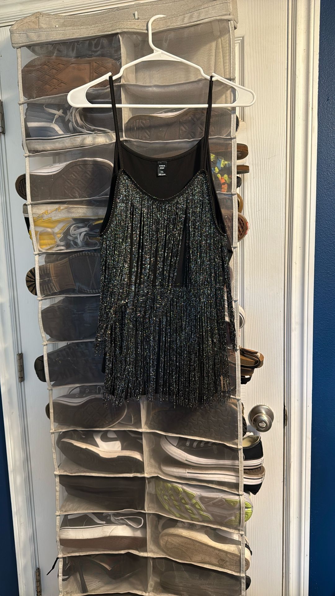 Silver Fringe Dress