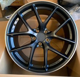 NEW SET 19" CIR CI-R BBS STYLE WHEELS RIMS 19X8.5/9.5 +35/+38 (5X112)